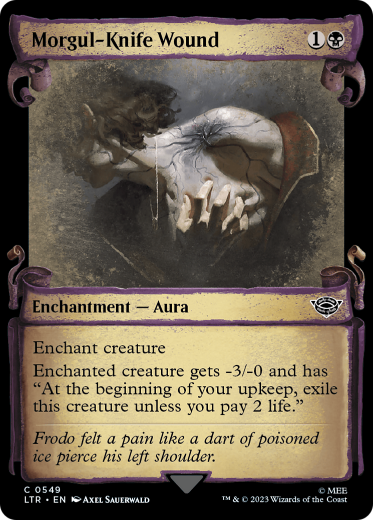 Morgul-Knife Wound [The Lord of the Rings: Tales of Middle-Earth Showcase Scrolls] | Jomio and Rueliete's Cards and Comics