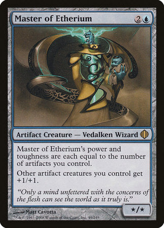 Master of Etherium [Shards of Alara] | Jomio and Rueliete's Cards and Comics