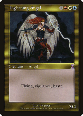 Lightning Angel [Time Spiral Timeshifted] | Jomio and Rueliete's Cards and Comics