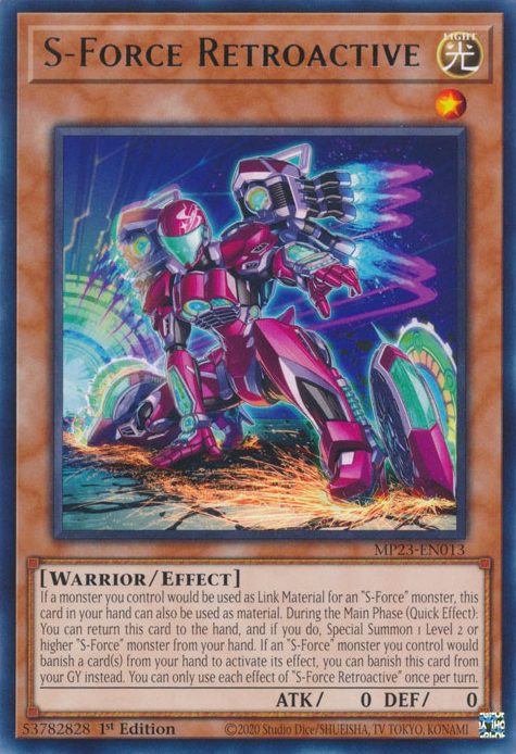 S-Force Retroactive [MP23-EN013] Rare | Jomio and Rueliete's Cards and Comics