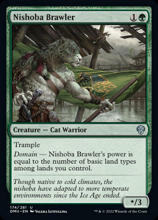 Nishoba Brawler [Dominaria United] | Jomio and Rueliete's Cards and Comics