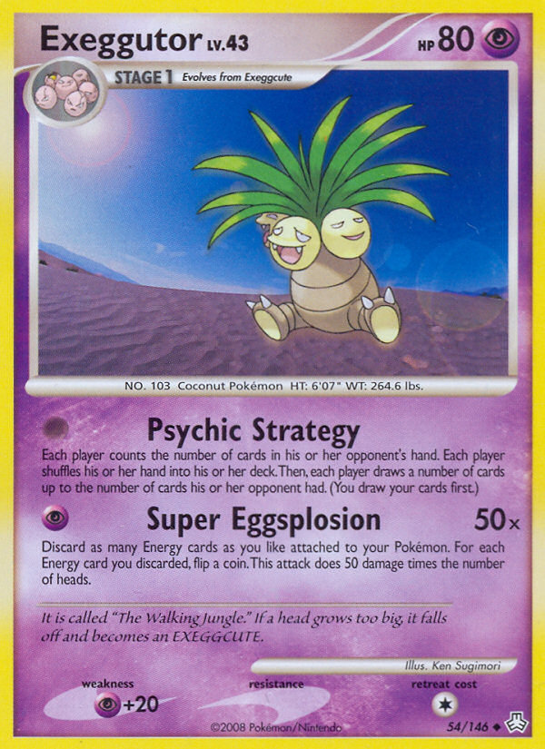 Exeggutor (54/146) [Diamond & Pearl: Legends Awakened] | Jomio and Rueliete's Cards and Comics