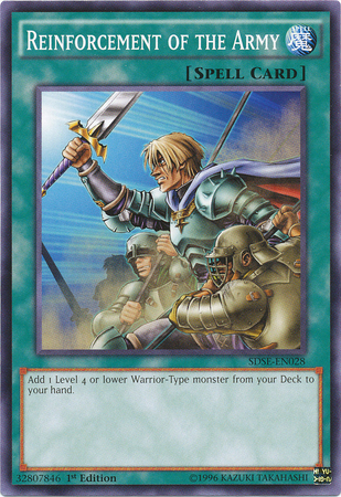 Reinforcement of the Army [SDSE-EN028] Common | Jomio and Rueliete's Cards and Comics