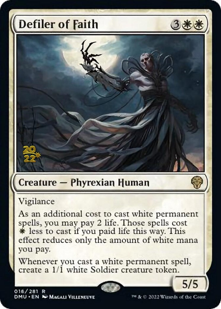 Defiler of Faith [Dominaria United Prerelease Promos] | Jomio and Rueliete's Cards and Comics