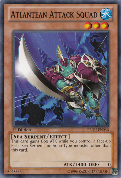 Atlantean Attack Squad [REDU-EN036] Common | Jomio and Rueliete's Cards and Comics