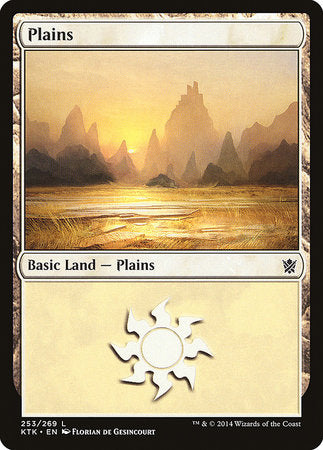 Plains (253) [Khans of Tarkir] | Jomio and Rueliete's Cards and Comics