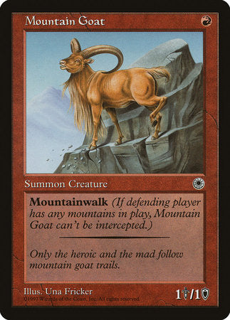 Mountain Goat [Portal] | Jomio and Rueliete's Cards and Comics