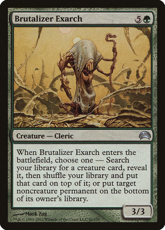 Brutalizer Exarch [Planechase 2012] | Jomio and Rueliete's Cards and Comics