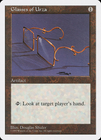 Glasses of Urza [Fifth Edition] | Jomio and Rueliete's Cards and Comics