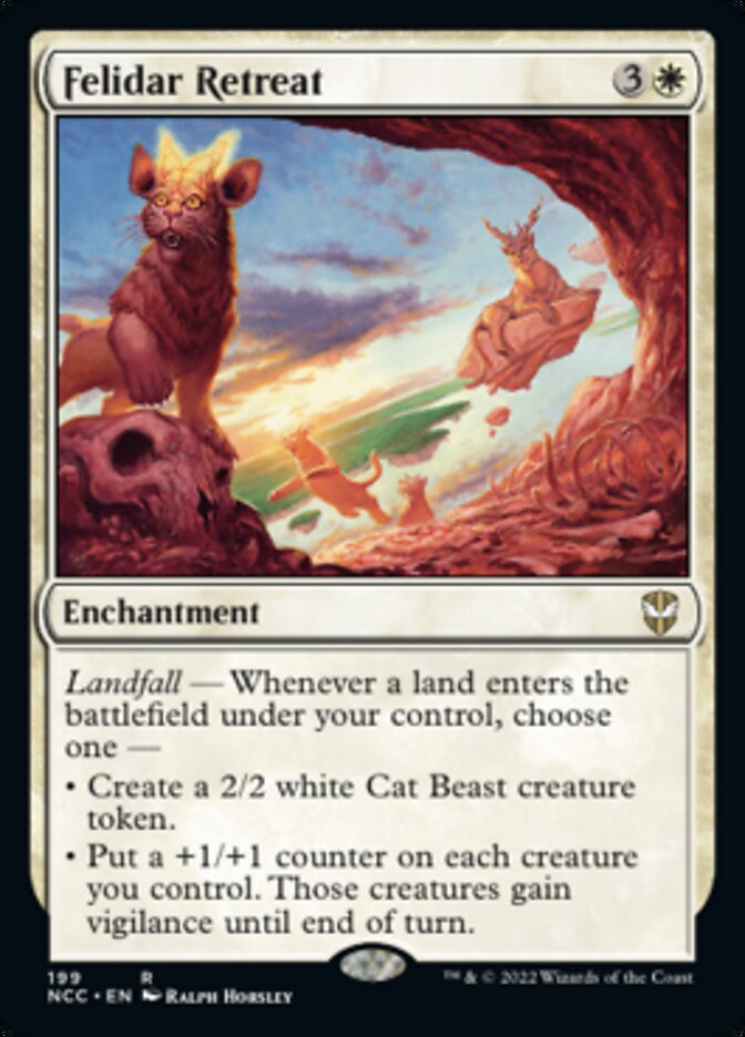 Felidar Retreat [Streets of New Capenna Commander] | Jomio and Rueliete's Cards and Comics