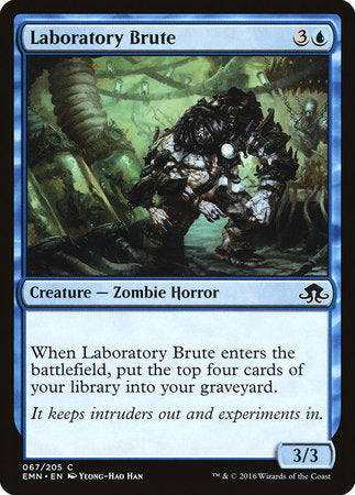 Laboratory Brute [Eldritch Moon] | Jomio and Rueliete's Cards and Comics