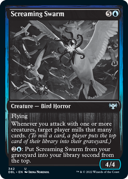 Screaming Swarm [Innistrad: Double Feature] | Jomio and Rueliete's Cards and Comics
