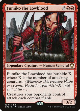 Fumiko the Lowblood [Commander Anthology Volume II] | Jomio and Rueliete's Cards and Comics