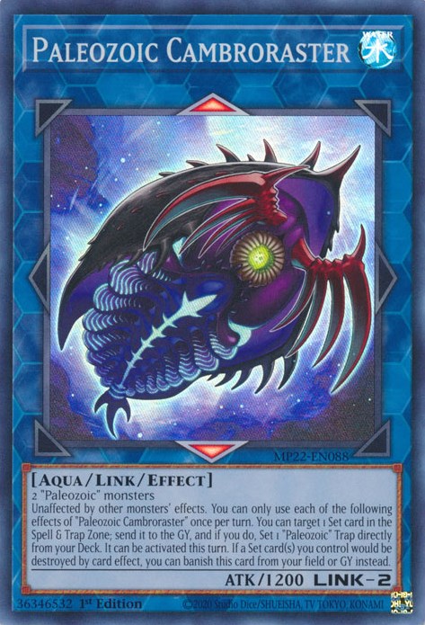 Paleozoic Cambroraster [MP22-EN088] Super Rare | Jomio and Rueliete's Cards and Comics