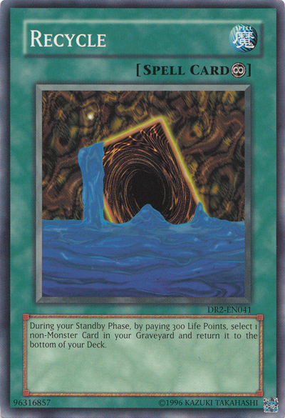 Recycle [DR2-EN041] Common | Jomio and Rueliete's Cards and Comics