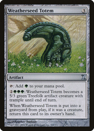 Weatherseed Totem [Time Spiral] | Jomio and Rueliete's Cards and Comics