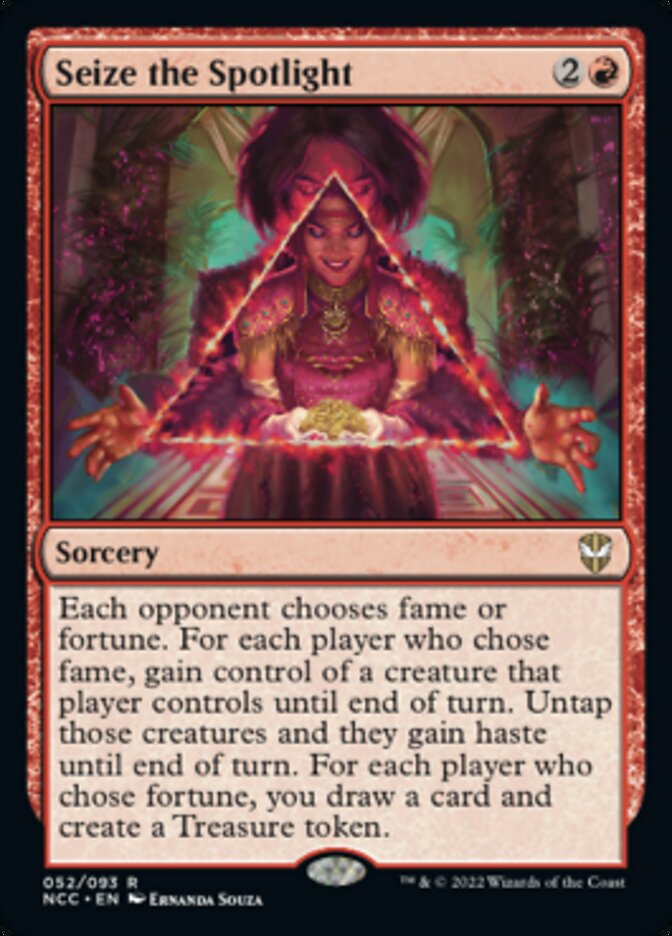 Seize the Spotlight [Streets of New Capenna Commander] | Jomio and Rueliete's Cards and Comics