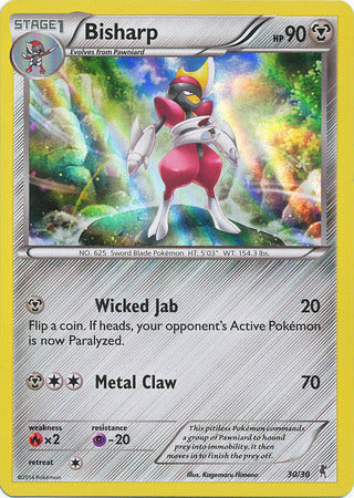 Bisharp (30/30) [XY: Trainer Kit 1 - Bisharp] | Jomio and Rueliete's Cards and Comics
