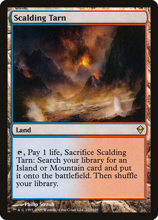 Scalding Tarn [Zendikar] | Jomio and Rueliete's Cards and Comics
