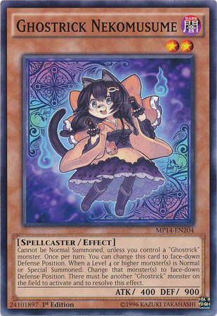 Ghostrick Nekomusume [MP14-EN204] Common | Jomio and Rueliete's Cards and Comics