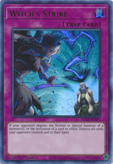 Witch's Strike [MP20-EN035] Ultra Rare | Jomio and Rueliete's Cards and Comics