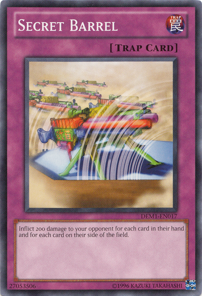 Secret Barrel [DEM1-EN017] Common | Jomio and Rueliete's Cards and Comics
