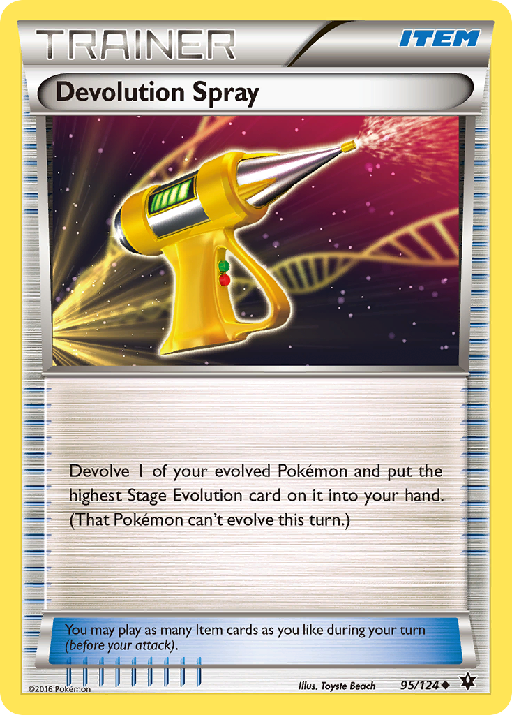 Devolution Spray (95/124) [XY: Fates Collide] | Jomio and Rueliete's Cards and Comics