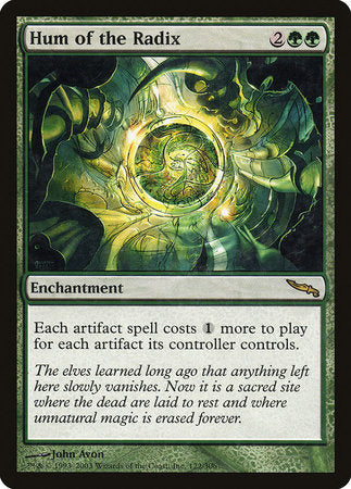 Hum of the Radix [Mirrodin] | Jomio and Rueliete's Cards and Comics