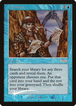 Intuition [Judge Gift Cards 2003] | Jomio and Rueliete's Cards and Comics