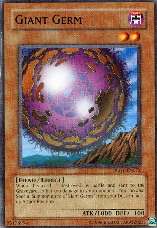 Giant Germ [DLG1-EN071] Common | Jomio and Rueliete's Cards and Comics