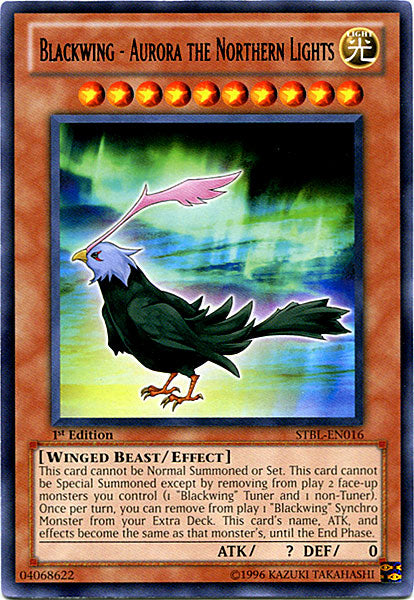 Blackwing - Aurora the Northern Lights [STBL-EN016] Rare | Jomio and Rueliete's Cards and Comics