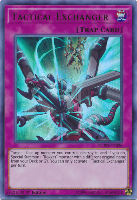 Tactical Exchanger [DUPO-EN026] Ultra Rare | Jomio and Rueliete's Cards and Comics