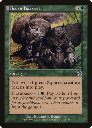 Acorn Harvest [Torment] | Jomio and Rueliete's Cards and Comics