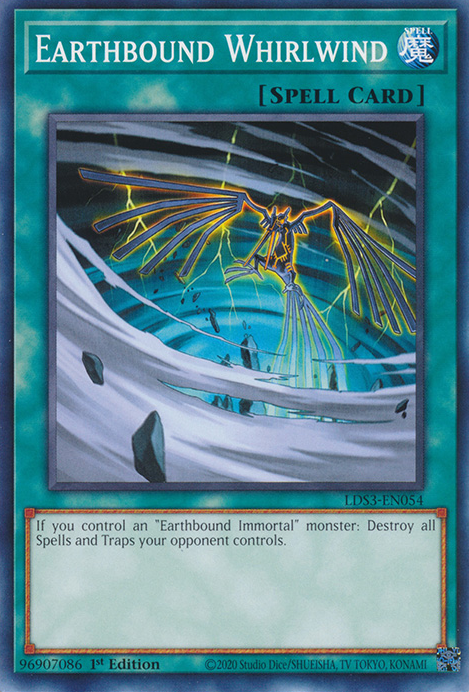 Earthbound Whirlwind [LDS3-EN054] Common | Jomio and Rueliete's Cards and Comics