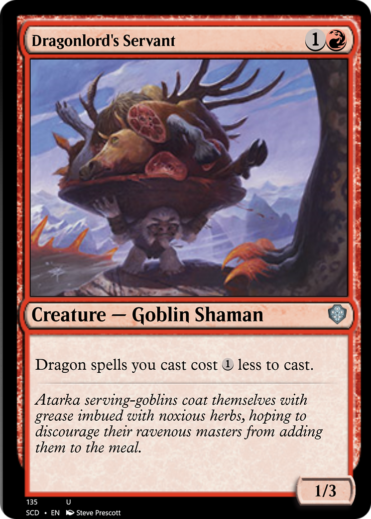 Dragonlord's Servant [Starter Commander Decks] | Jomio and Rueliete's Cards and Comics