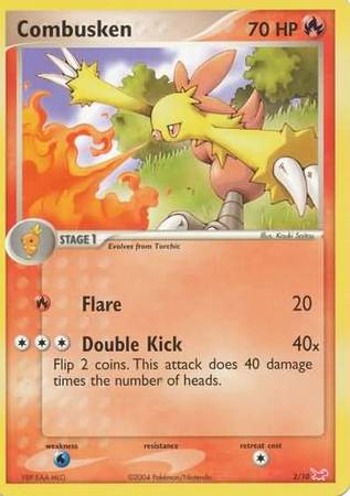 Combusken (2/10) [EX: Trainer Kit - Latias] | Jomio and Rueliete's Cards and Comics