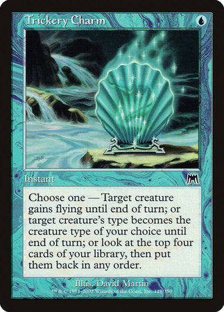 Trickery Charm [Onslaught] | Jomio and Rueliete's Cards and Comics