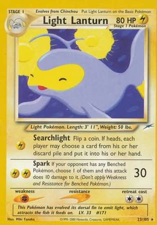 Light Lanturn (23/105) [Neo Destiny Unlimited] | Jomio and Rueliete's Cards and Comics