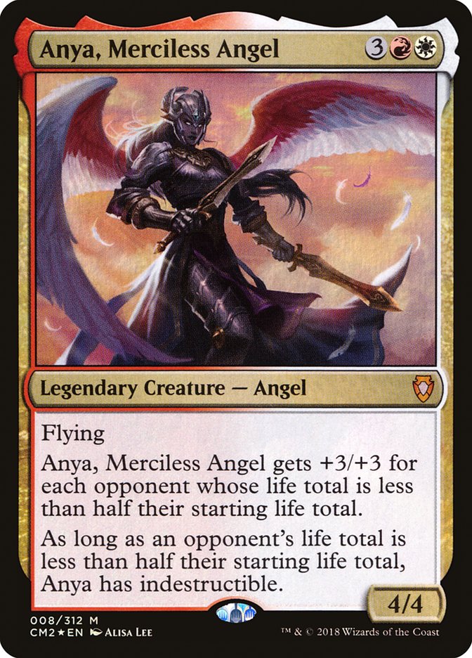 Anya, Merciless Angel [Commander Anthology Volume II] | Jomio and Rueliete's Cards and Comics