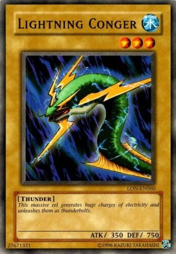 Lightning Conger [LON-EN060] Common | Jomio and Rueliete's Cards and Comics