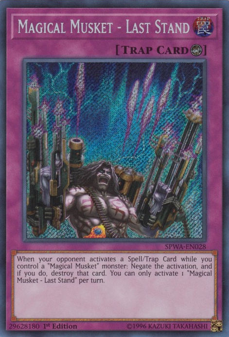 Magical Musket - Last Stand [SPWA-EN028] Secret Rare | Jomio and Rueliete's Cards and Comics