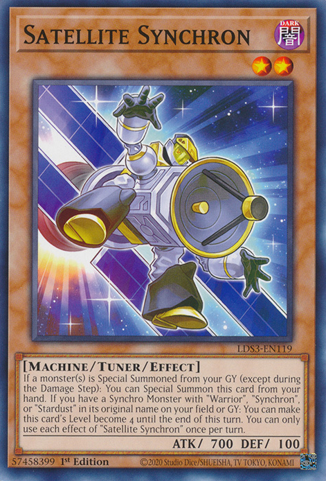 Satellite Synchron [LDS3-EN119] Common | Jomio and Rueliete's Cards and Comics