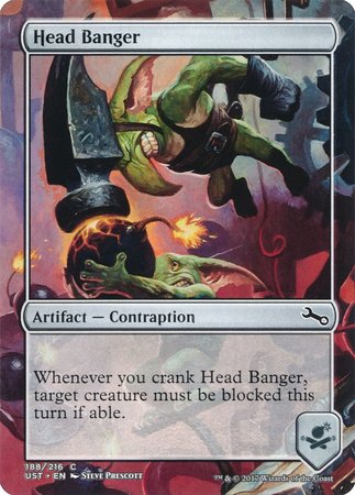Head Banger [Unstable] | Jomio and Rueliete's Cards and Comics