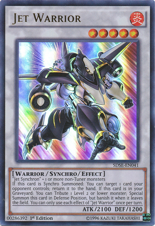 Jet Warrior [SDSE-EN041] Ultra Rare | Jomio and Rueliete's Cards and Comics