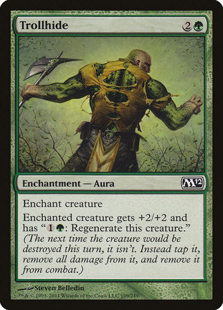 Trollhide [Magic 2012] | Jomio and Rueliete's Cards and Comics