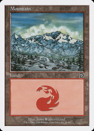 Mountain (45) [Deckmasters] | Jomio and Rueliete's Cards and Comics