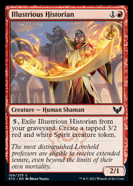 Illustrious Historian [Strixhaven: School of Mages] | Jomio and Rueliete's Cards and Comics