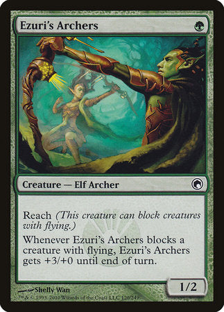 Ezuri's Archers [Scars of Mirrodin] | Jomio and Rueliete's Cards and Comics