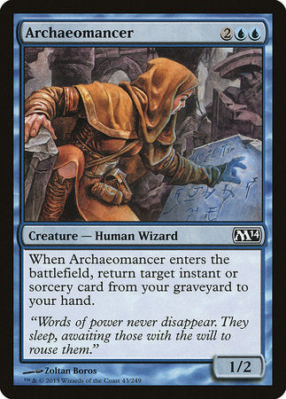 Archaeomancer [Magic 2014] | Jomio and Rueliete's Cards and Comics