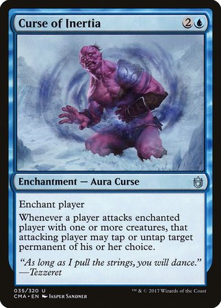 Curse of Inertia [Commander Anthology] | Jomio and Rueliete's Cards and Comics
